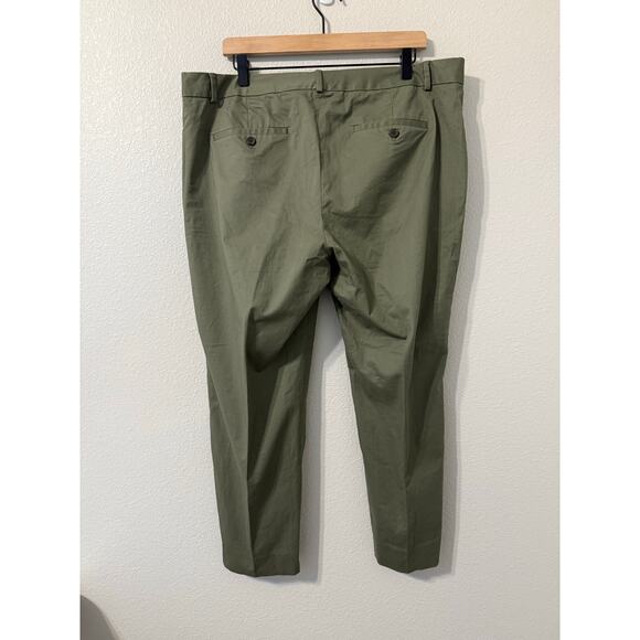 Banana Republic Women's Pants Avery Casual Green Straight Leg Size: 16 - Picture 2 of 8